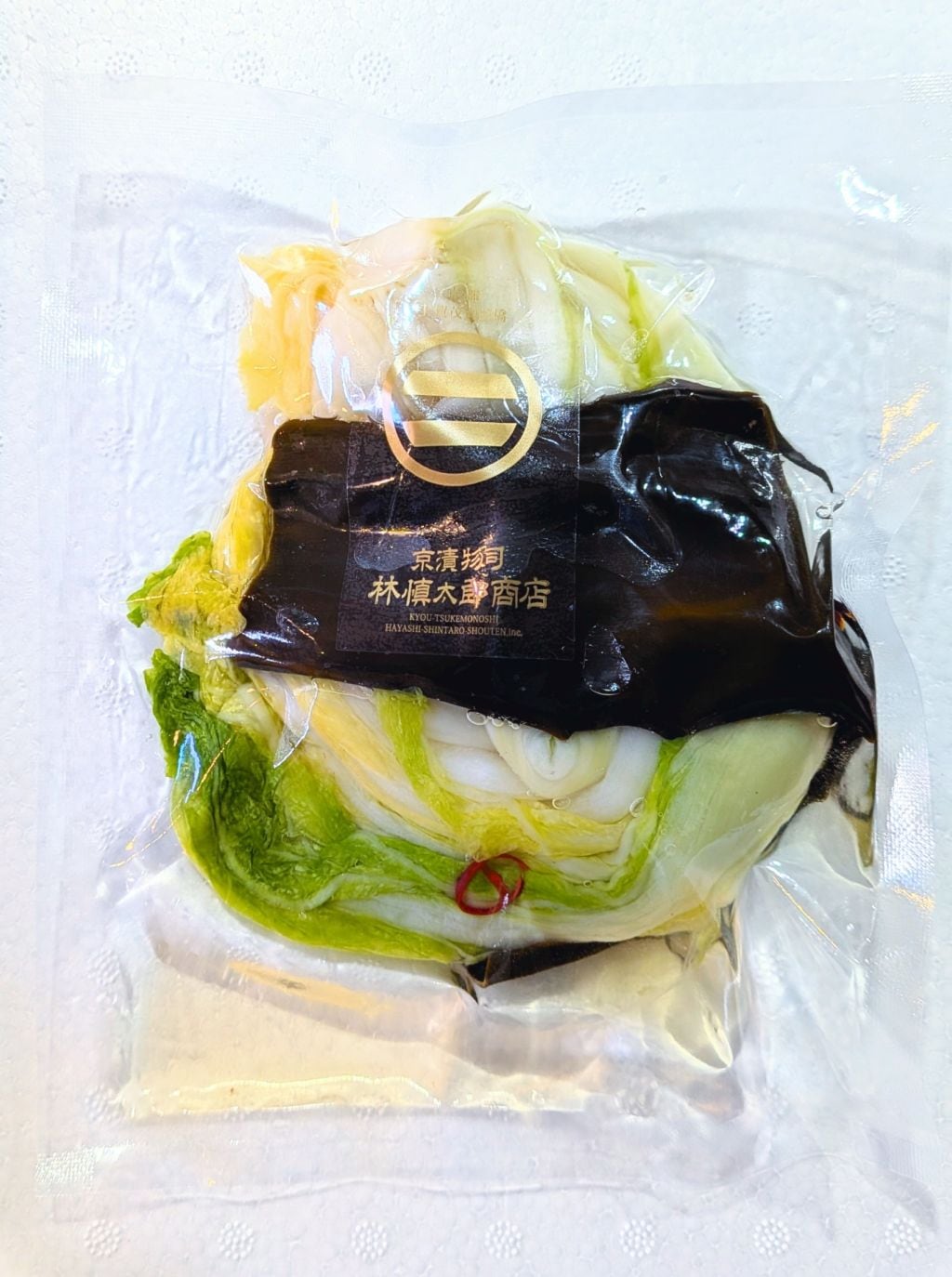 京のくらしをひとくちに、心をうつす白菜漬(大袋)400g¥1,458★オンラインストア限定販売品