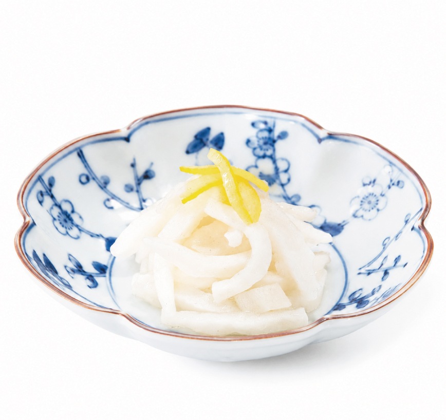 柚をとし｜本式 一折（216g）｜柚子大根漬｜京都の無添加京漬物｜御漬物司 林慎太郎商店