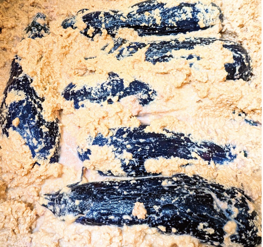 茄子ぬか漬（なすぬか漬・3本組）｜京都のぬか漬け｜御漬物司 林慎太郎商店