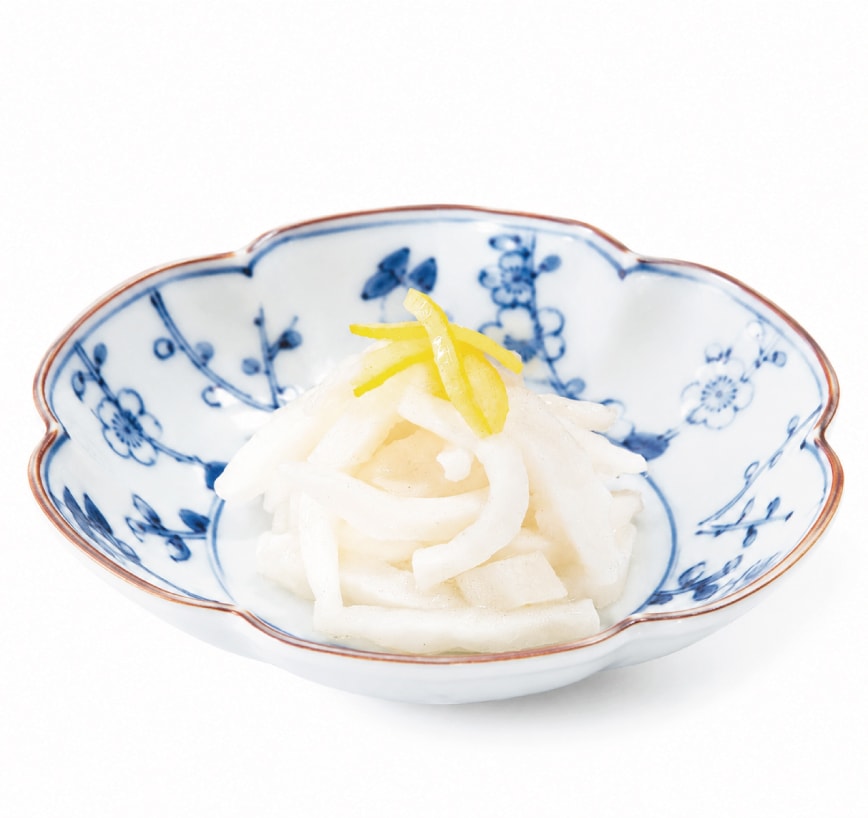 柚をとし｜ご自宅用 小箱（108g）｜柚子大根漬｜京都の無添加京漬物