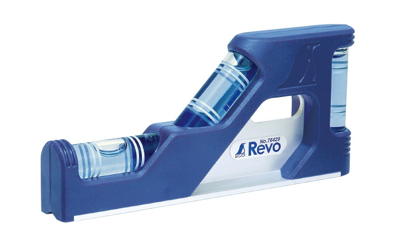 ハンディレベル Revo トリプル マグネット付 | 水平器,ハンディ