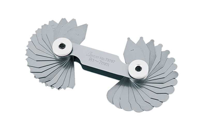 ラジアスゲージ A R1～7 34枚組 | パス・ゲージ・ケガキツール