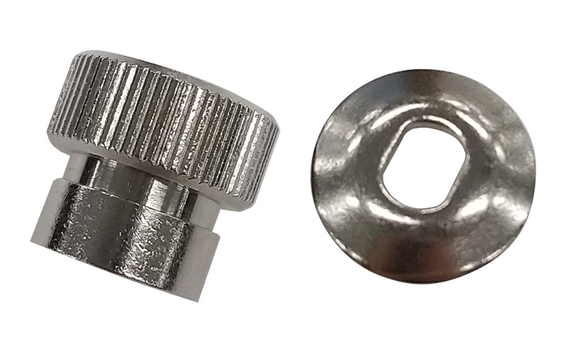 のん　ポジャギ5点 部品 ナット・座金セット プロトラクター№19シルバー・ステン用