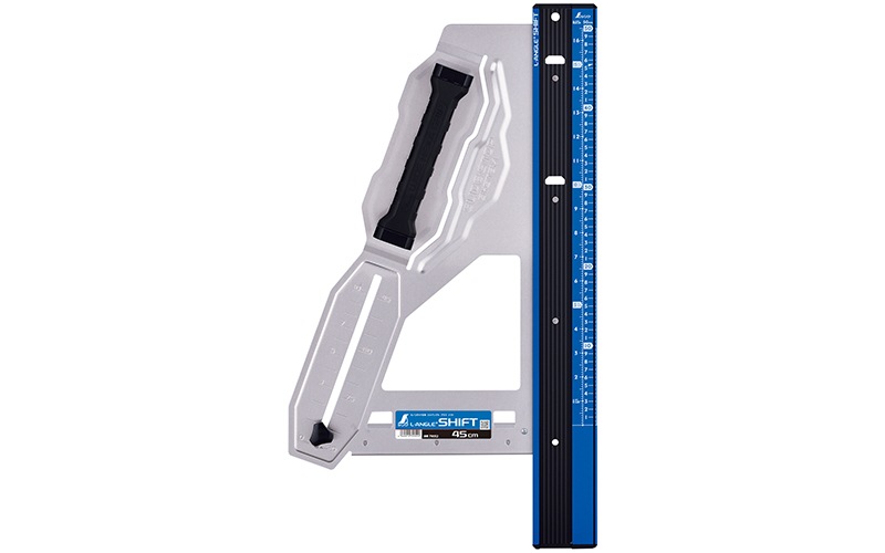 『新品』シンワ 丸ノコガイド定規エルアングルPlus　73152 丸ノコガイド定規 エルアングル Plus 1m 併用目盛 - シンワ測定