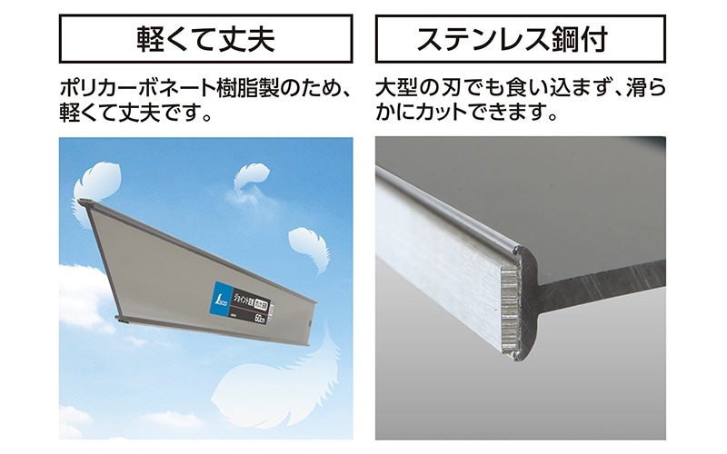 みわく ジョイント定規 60㎝ ポリカ床用 | 内装ツール,ジョイント定規