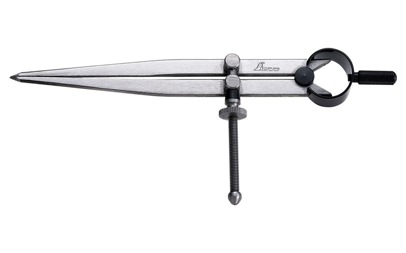 鋼製コンパス スプリング付 A15㎝ | パス・ゲージ・ケガキツール,鋼