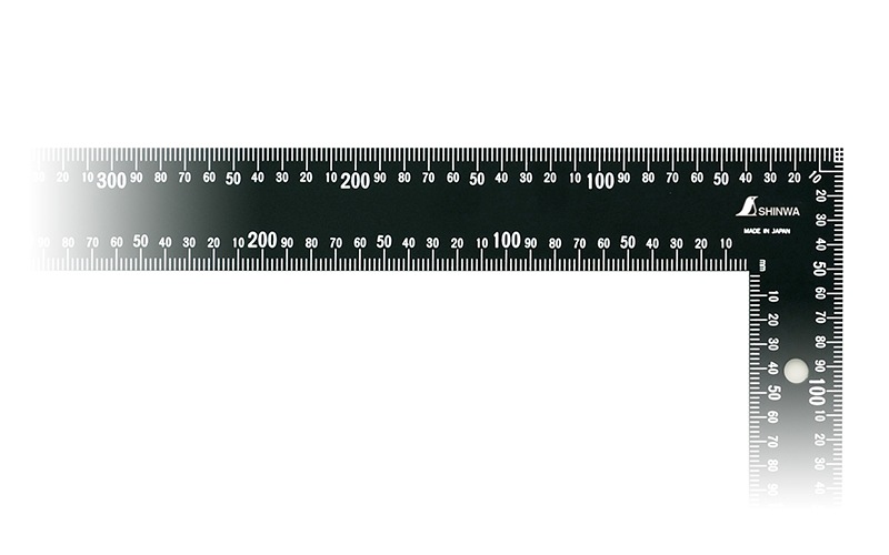 ラフタースコヤ 黒色 60×40㎝白目盛 | 曲尺,その他 曲尺 | シンワ