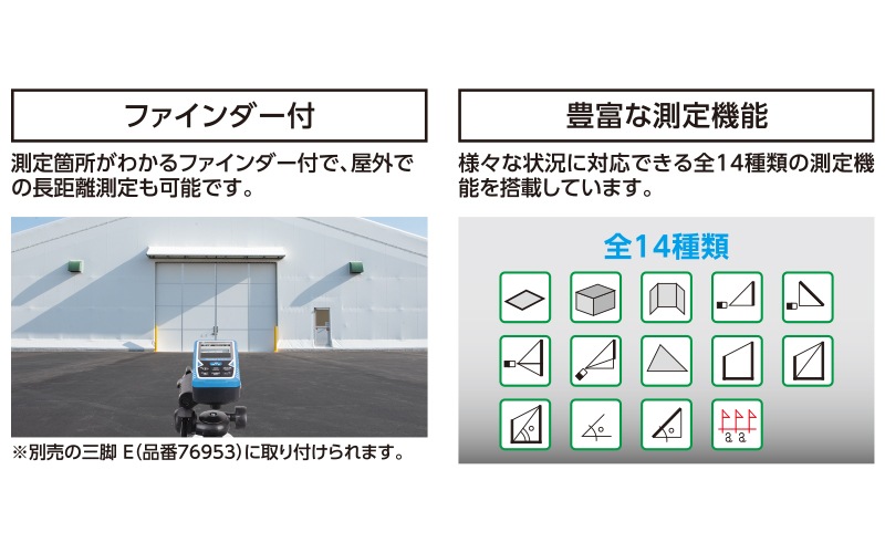 レーザー距離計 L－Measure100 ファインダー | レーザー
