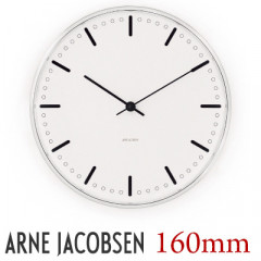 ڳݤեåץ쥼ȡۡAJå43621CITYHALL/160mm WALL CLOCK ͡䥳֥/ƥۡ /ARNE JACOBSEN<br>43621<br>ɳݤ