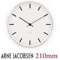 ڳݤեåץ쥼ȡۡAJå43631CITYHALL/ƥۡ 210mm WALL CLOCK ͡䥳֥/ARNE JACOBSEN<br>43631<br>ɳݤ
