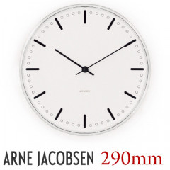 ڳݤեåץ쥼ȡۡAJåCITYHALL/ƥۡ 290mm WALL CLOCK ͡䥳֥/ARNE JACOBSEN<br>43641<br>ɳݤ