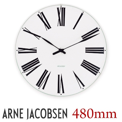 �ڳݤ��եå��ץ쥼��ȡۡ�AJ�����å���ROMAN/�����ޥ� 480mm WALL CLOCK ����͡��䥳�֥���/ARNE JACOBSEN43652�ɳݤ����סڥ��ե��ý���