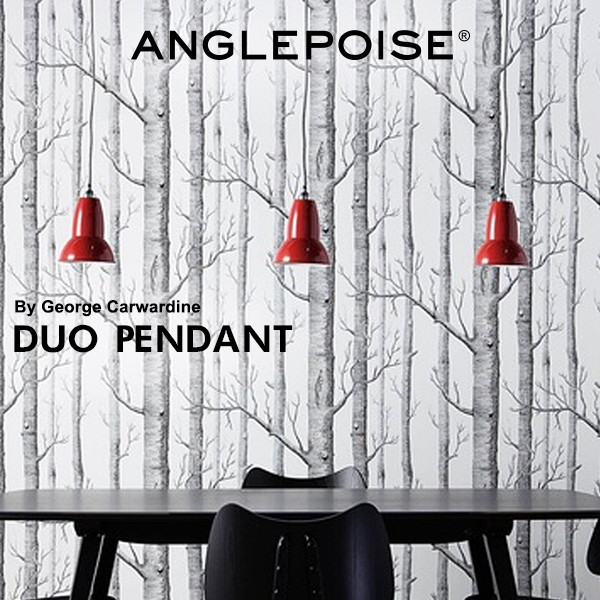 【ANGLEPOISE/アングルポイズ】DUO PENDANT ペンダントライト<br>イギリス 天井照明 ペンダントランプ リビング照明 ジョージ・カワーダイン/George Carwardine【コンビニ受取対応商品】【RCP】