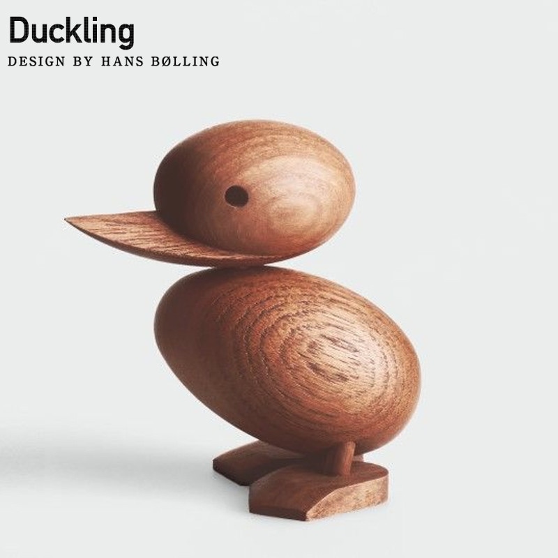 ARCHITECTMADE アーキテクトメイド Duckling ダックリング オブジェ 子 単品 アヒル 木製 玩具 ハンドメイド ハンス・ボリン AK001320
