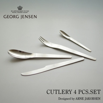 Georg Jensen / 硼 󥻥ARNE JACOBSEN ȥ꡼ 4ԡå 3355504<br>AJȥ꡼/ǥʡ:  䥳֥ Arne Jacobsen/ǥʡס/ǥʡե /󥰥ǥʡʥ /ƥס <br>RPC