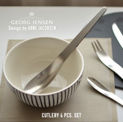 Georg Jensen / 硼 󥻥ARNE JACOBSEN ȥ꡼ 4ԡå 3355504<br>AJȥ꡼/ǥʡ:  䥳֥ Arne Jacobsen/ǥʡס/ǥʡե /󥰥ǥʡʥ /ƥס <br>RPC