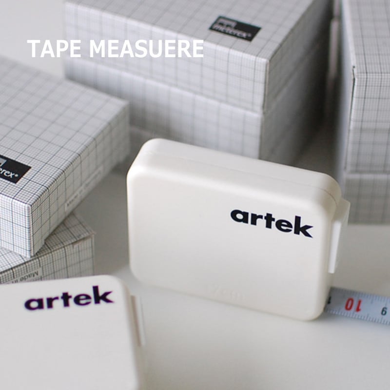 【artek/アルテック】メジャー 3m <br>Alvar Aalto/アルヴァ アアルト/meterex/スケール/北欧/フィンランド/ドイツ/ステーショナリー/文房具/シンプル/プレゼント【RCP】