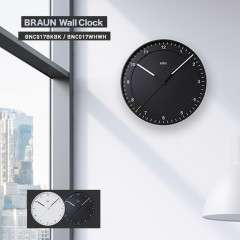 BRAUN ֥饦 Wall Clock BNC017<br>ǥॹ ɳݤ 륯å Clock ̲ ǥޡ 顼 ץ