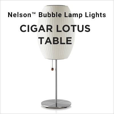 NELSON BUBBLE LAMP ネルソン・バブルランプ NELSON CIGAR LOTUS TABLE ネルソン シガー ロータス テーブル<Br>ハーマンミラー ジョージネルソン George Nelson ミッドセンチュリー MOMA ハワードミラー ハーマン・ミラー イームズ【RCP】