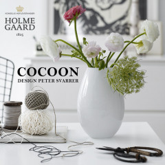 HOLMEGAARD ۥ६ Cocoon Vase ١<br> ִ Peter Svarrer 饹 ȥ륳 ե١ ̲ڥӥ˼бʡۡRCP