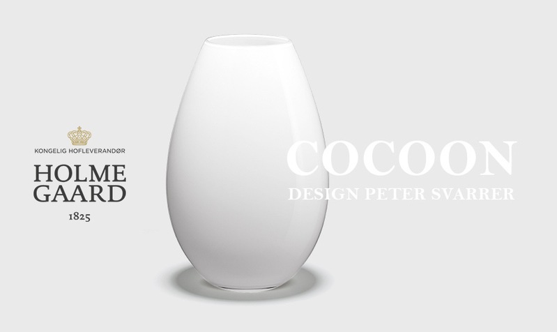 HOLMEGAARD ホルムガード Cocoon Vase コクーンベース<br>花瓶 花器