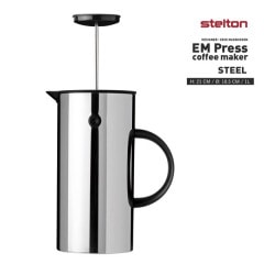 Stelton ƥȥEM Press Coffee Maker STEEL ץ쥹ҡ᡼<br>եץ쥹 Coffee ݲ 㥰 ̲ڥӥ˼бʡۡRCP