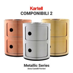 kartell/ƥCOMPONIBILI/ݥ˥ӥ2 ӥͥåȡ᥿<Br>ʡƥå/ӥ/ե/ǼRCP