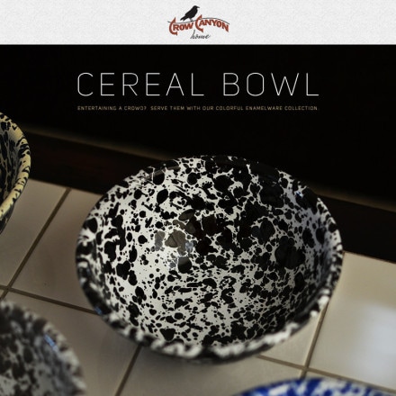 CROW CANYON HOME/˥ۡCEREAL BOWL ꥢܥ<br>/ۡ/ꥫ/ޡ֥/滮//ơ֥륦/ʥ륦/˥ڥӥ˼бʡۡRCP