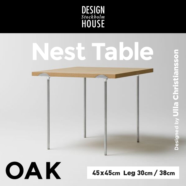 Design House Stockholm/ǥϥ ȥåۥEtage nest of tables  ͥȥơ֥ 4545cm<Br>ơ֥ ɥơ֥  ̲ ȶRCP