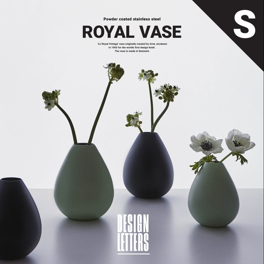 ŹۡDESIGN LETTERSROYAL VASE SMALL ١ S<br>ǥ쥿//Arne Jacobsen/͡䥳֥ڥӥ˼бʡۡRCP