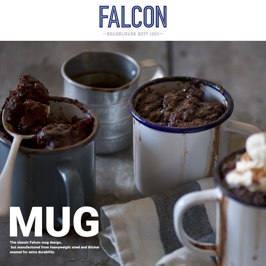 FALCONե륳 MUG ޥEnamelware ʥ륦  <br>FMUG-WH ۡ å  ơ֥륦 ʥ륦 ҡ ޥåסڥӥ˼бʡ RCP