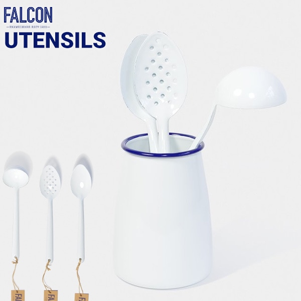 FALCON Enamelware ファルコン エナメルウェア 琺瑯 UTENSILS ユーテンシル<br>ホーロー スプーン テーブルウェア エナメルウェア【コンビニ受取対応商品】 【RCP】