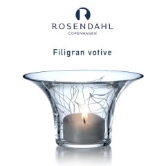 ƥ󥭥ɥ룳Ĥץ쥼ȡ ڥϡ Filigran VOTIVE H 6cm<br>Lin Utzon/󡦥åĥ/ɥۥ/᤭饹/ȥ륳/̲/ROSENDAHL COPENHAGEN/5709513382454/38245ڥӥ˼бʡۡRCP