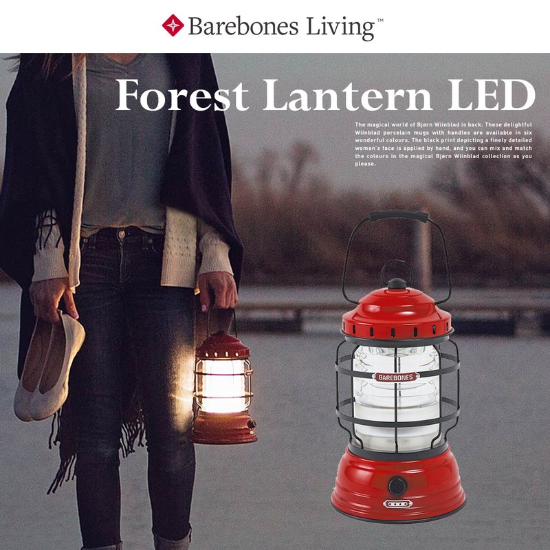 【Barebones Living ベアボーンズリビング】 フォレストランタン LED2.0<br>照明 キャンプ アウトドア ランタン【コンビニ受取対応商品】【RCP】