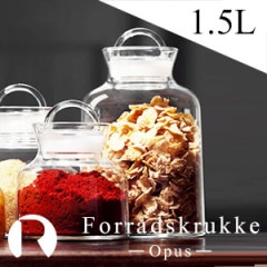  ڥϡ opus Forradskrukke 饹˥ 1.5L16150<br>ǥ/Ole Palsby<br>Storage Jar/ȥ졼㡼/ȥå/Ĵ̣ƴ/¸ƴ/饹RCP