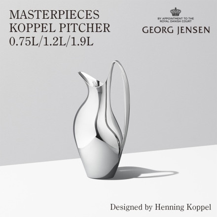 Georg Jensen 硼 󥻥 MASTERPIECES HK ԥå㡼 0.75L 1.2L 1.9L ߥ顼ž夲 庹<br><br>Henning Koppel90Ф˹碌2008ǯȯɽ줿MASTERPIECES