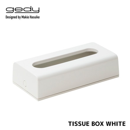 gedy ǥ ƥåܥå ۥ磻 Tissue Box White Makio Hasuike ϡ Ϻ ꥢ