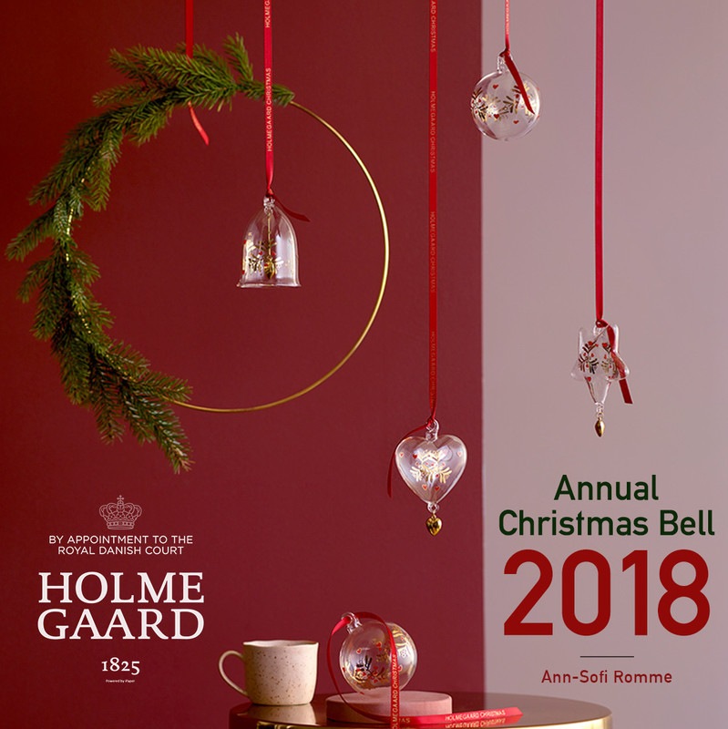 HOLMEGAARD ホルムガード クリスマスオーナメント ベル スター<br