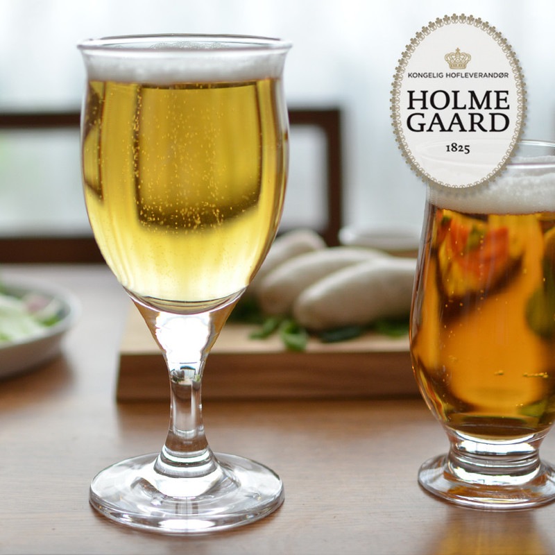 HOLMEGAARD ホルムガード<br>IDEELLE ビアグラス ステム付 360ml #4304412<br>ビールジョッキ 発泡酒 北欧【コンビニ受取対応商品】【RCP】