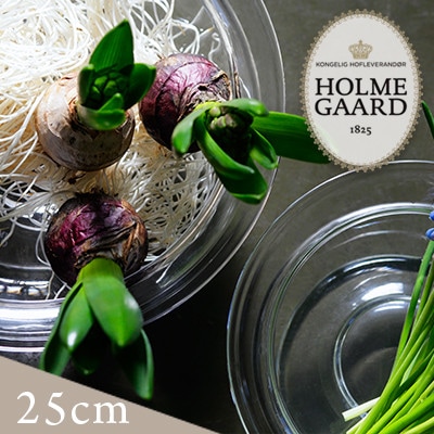 HOLMEGAARD OLD ENGLISH ホルムガード オールドイングリッシュ4343801<br>FLOWER BOWL フラワーボウル 25cm<br> FLOWER BOWL by Claus Dalby<br>デンマーク 花瓶 ガラス 北欧【コンビニ受取対応商品】【RCP】