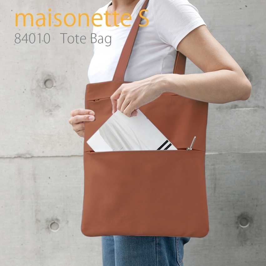 【METAPHYS│メタフィス】【オレンジ】maisonette S Tote Bag メゾネット エス トートバッグ 84011【コンビニ受取対応商品】【RCP】