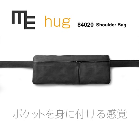 【METAPHYS│メタフィス】【ブラック】hug Shoulder Bag ショルダーバッグ 84020【シンワスタッフお勧め品！】【コンビニ受取対応商品】【RCP】