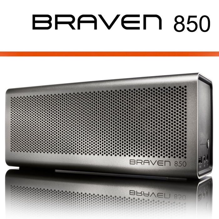 【BRAVEN/ブラヴェン】BRAVEN850  マルチタスクスピーカーフォン　+　モバイルバッテリー　高忠実度BluetoothワイヤレススピーカーBRAVEN正規販売【コンビニ受取対応商品】【RCP】