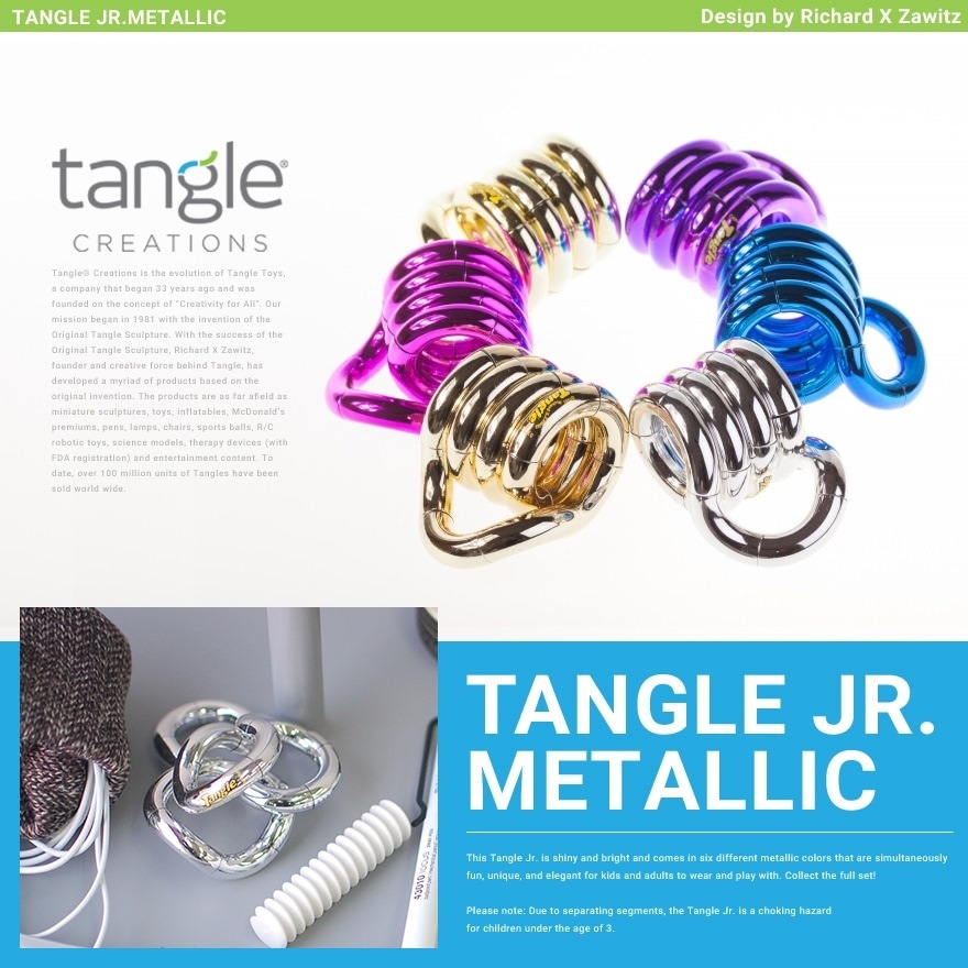 あ*ら様 TANGLE MoMA タングル Tangle Chrome Objets - Large – MoMA Design Store