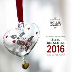 HOLMEGAARD ۥ६ Arets Julestjerne ꥹޥʥ ϡ #4800322<br>ꥹޥ ᤭饹 ̲ HEART  2016 ꥹޥĥ꡼ <br>ڥӥ˼бʡۡRCP