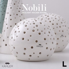 KAHLER 顼NOBILI ROUNDLARGE SNOW WHITE<br>:16215 L 顼 顼 TEALIGHT HOLDERΥӥ ƥ饤ȥۥ ɥۥ<br>󥿥 ɥ ̲ ǥޡڥӥ˼бʡۡRCP