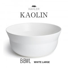 KAHLER 顼  ܥ 顼 ۥ磻16010<br>kaolin  ơ֥륦  ץ L Bowl ܡ㥤 Żҥ󥸲  Cecilie Manz ꥨ ޥ ڥӥ˼бʡۡRCP
