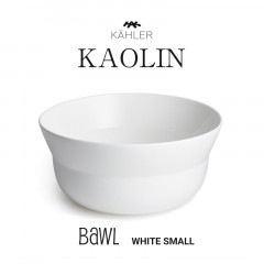 KAHLER �����顼 ������� �ܥ��� ���⡼�� �ۥ磻�� 16003<br>kaolin �� �ơ��֥륦���� ���� ����ץ� S������ Bowl �ܡ�����㥤�� �Żҥ�󥸲� �������� Cecilie Manz �����ꥨ �ޥ�� �ڥ���ӥ˼����б����ʡۡ�RCP��