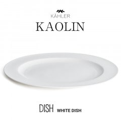 KAHLER 顼  ǥå ۥ磻 16011<br>kaolin  ơ֥륦  ץ DISH Plate ܡ㥤 Żҥ󥸲  Cecilie Manz ꥨ ޥ ڥӥ˼бʡۡRCP