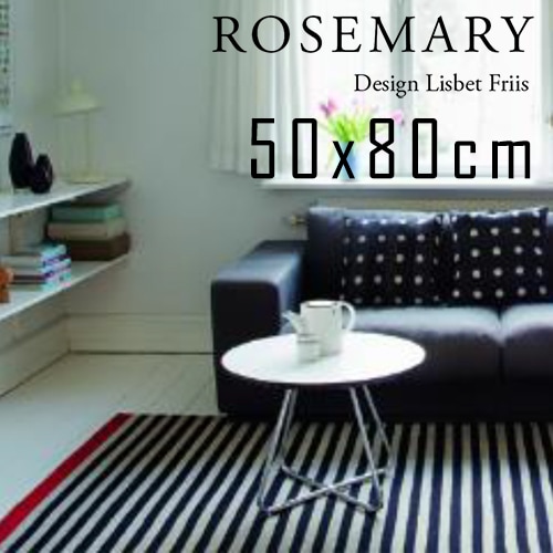 FABULA LIVING/եӥ ӥ󥰡Rosemaryޥ꡼Black/Beige50x80cm 饰<br>Lisbet Friis/ꥺ٥åȡե꡼<br>إޥå/åޥå//̲/ǥޡ/ե/£ʪ/ץ쥼ȡRCP